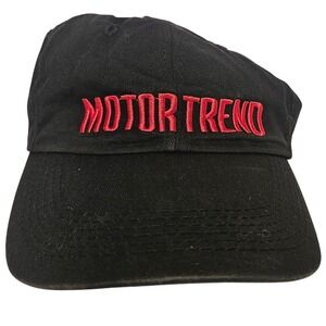 Motor Trend Baseball Cap Vintage Y2K OS Embroidered Logo Adjustable Strap Hat